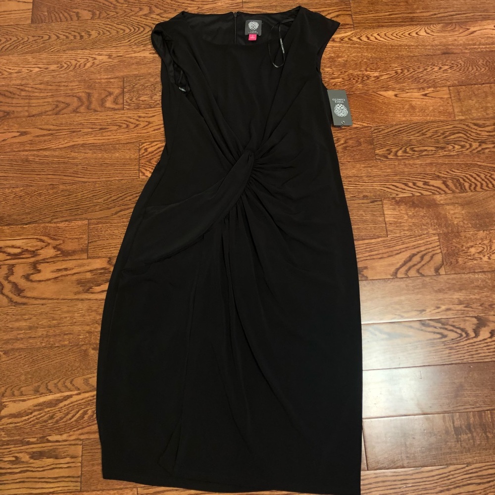 NWT Vince Camuto  size 14 black dress